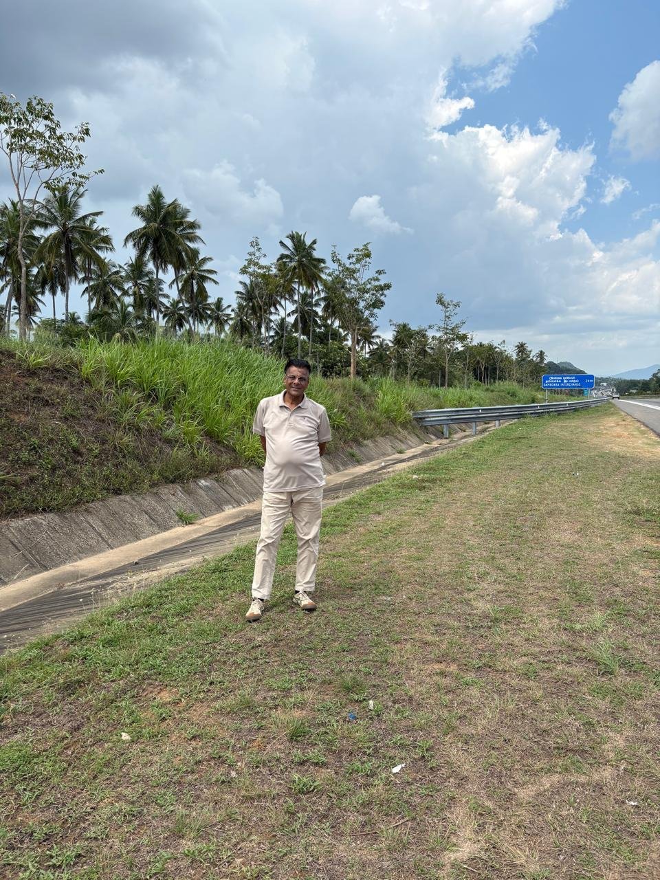 ariana® founder visiting a tropical textile sourcing region